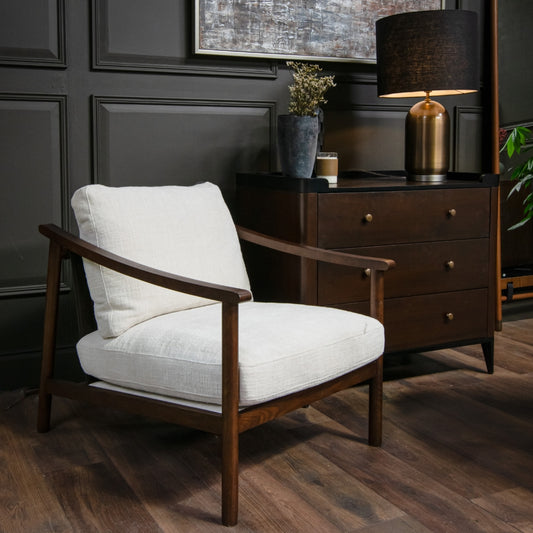 Norman Cream Armchair