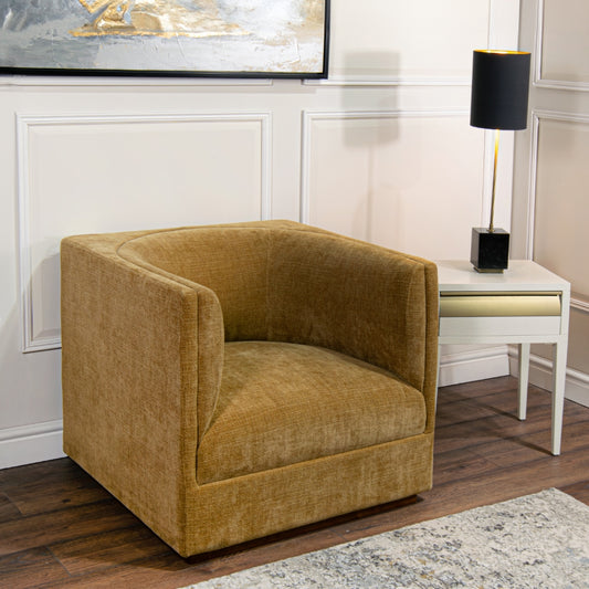 Richlin Chenille Straw Chair