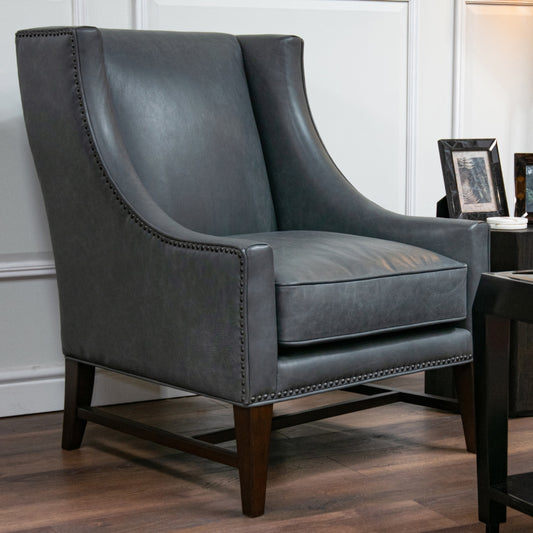 Bella Chair In Oxford Grey