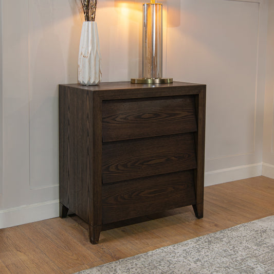 Amato Chocolate Finish Chest of Drawers