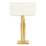 Carrick Pale Gold Finish Table Lamp