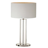 Lisle Tall Nickel Finish Table Lamp