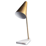 Henley Antique Brass Finish Desk Lamp