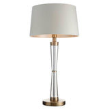 Nelle Antique Brass Finish Table Lamp