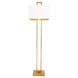 Danby Antique Brass Finish Floor Lamp