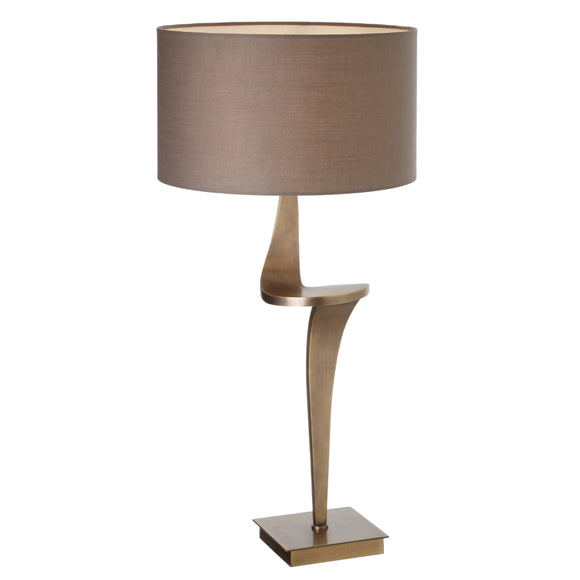 Enzo Antique Brass Finish Table Lamp