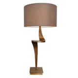 Enzo Antique Brass Finish Table Lamp (L)