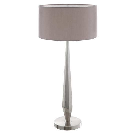 Aisone Brushed Nickel Finish Table Lamp