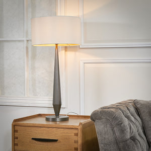 Aisone Brushed Nickel Finish Table Lamp