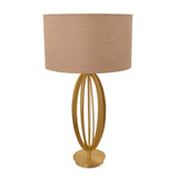 Olive Pale Gold Finish Table Lamp