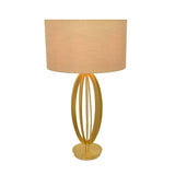 Olive Pale Gold Finish Table Lamp