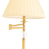 Mary Antique Brass Finish Floor Lamp - UK ONLY