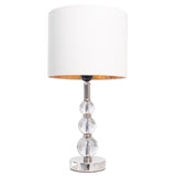 Petite Sophia Nickel Finish Table Lamp (Base Only)