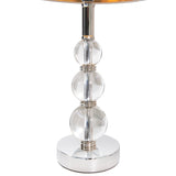 Petite Sophia Nickel Finish Table Lamp (Base Only)