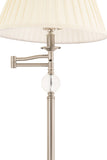 Mary Brushed Nickel Finish Floor Lamp