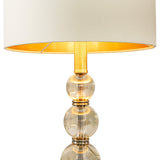 Petite Sophia Antique Brass Finish Table Lamp (Base Only)