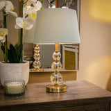 Petite Sophia Antique Brass Finish Table Lamp (Base Only)