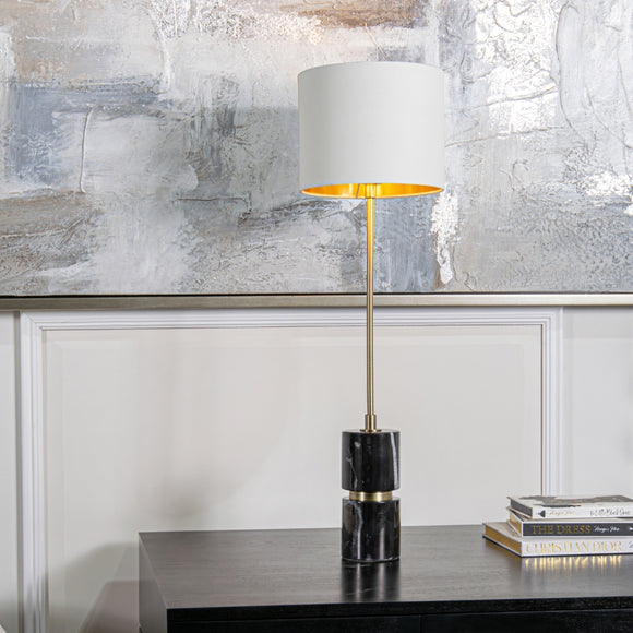 Robyn Black Table Lamp