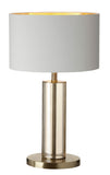 Lisle Antique Brass Table Lamp