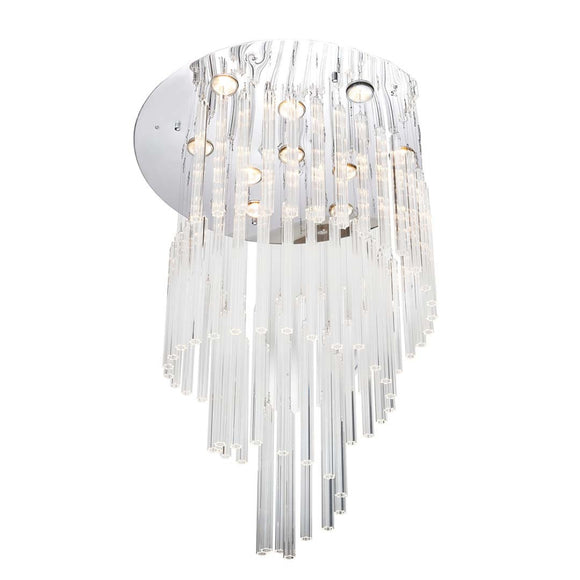 Albizzate Crystal Ceiling Light