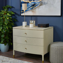 Vancent Off - White Chest Of Drawers