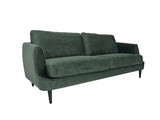 Gustav 3-Seater Sofa - Forest Green