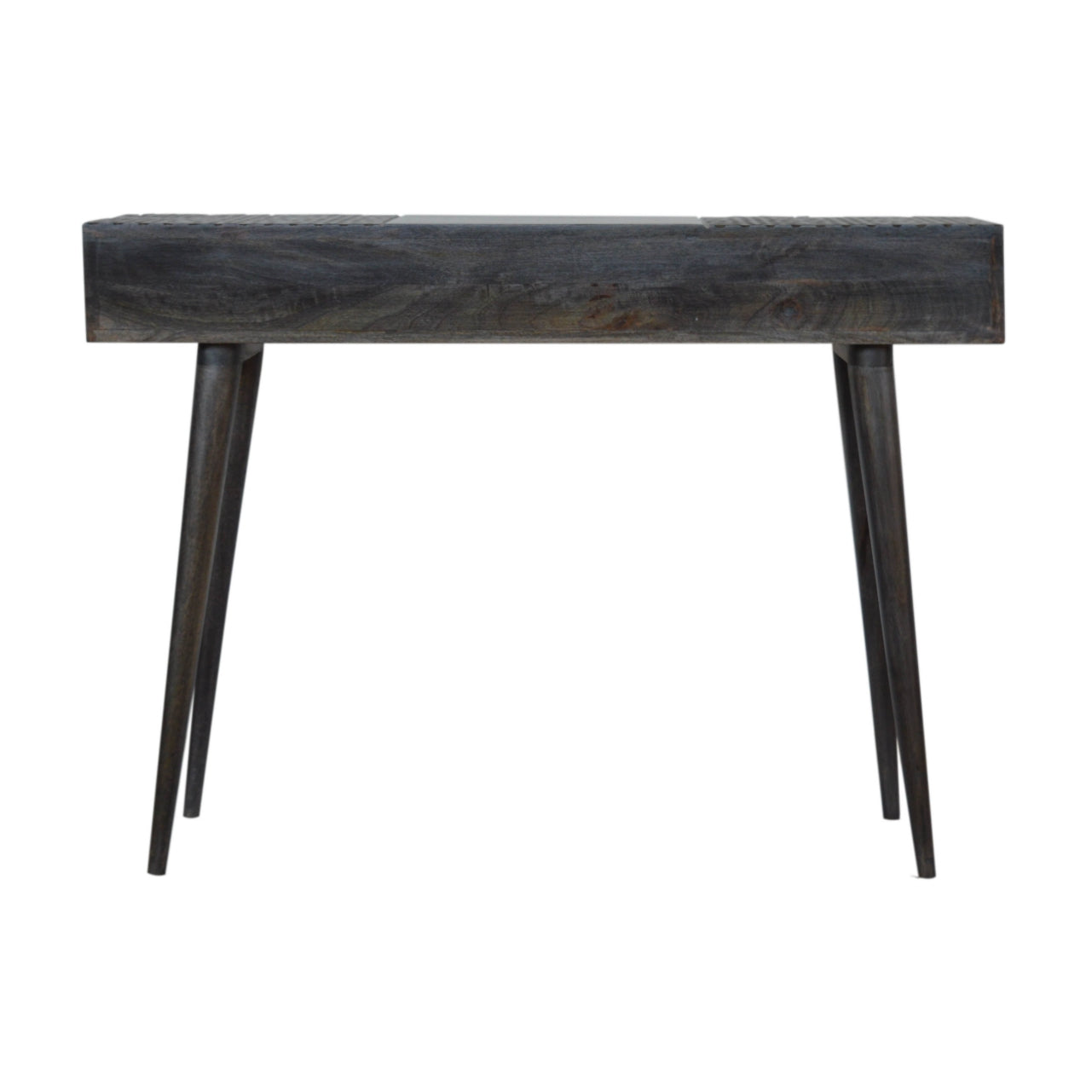 3 Drawers Console Table in Ash Black