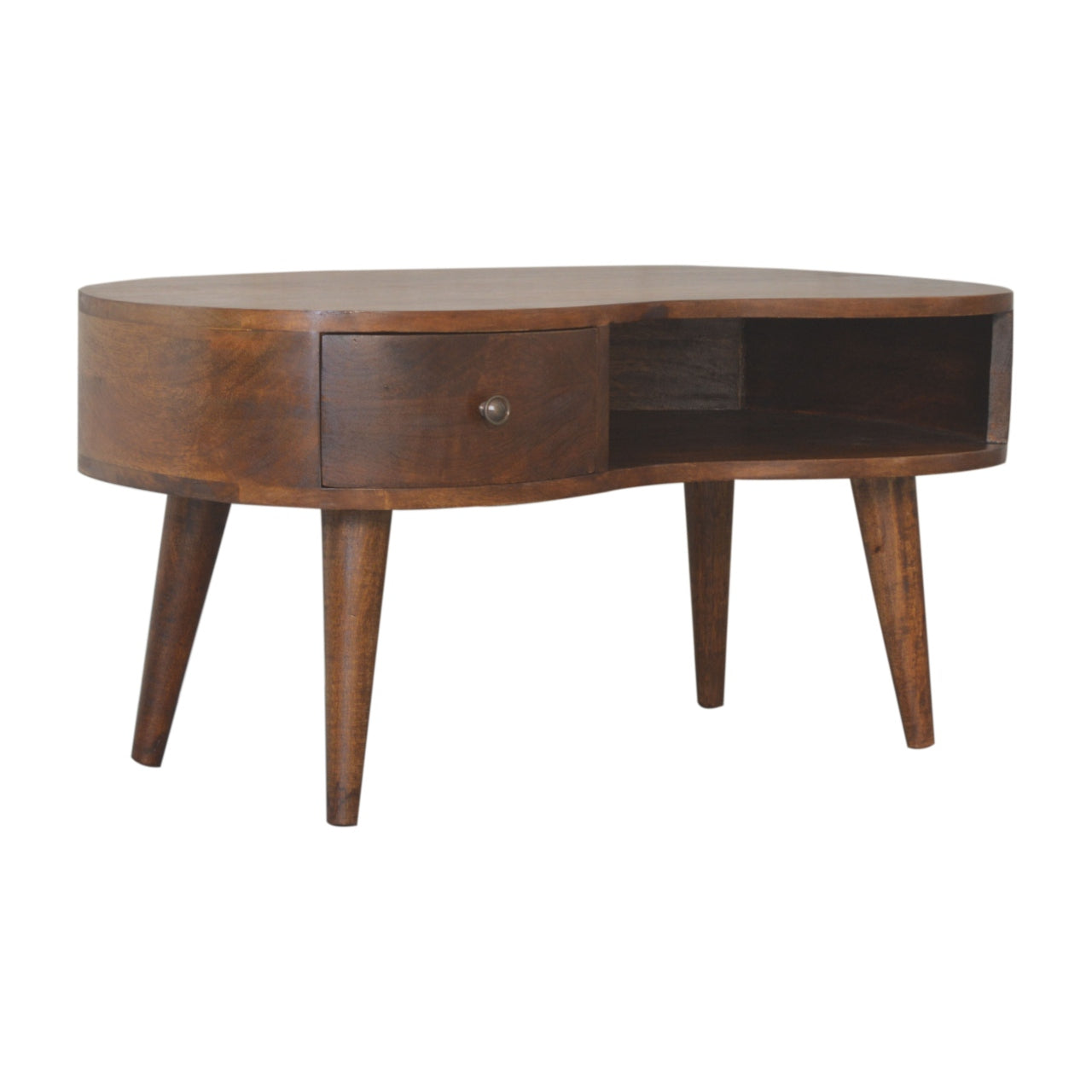 Wave Chestnut Coffee Table