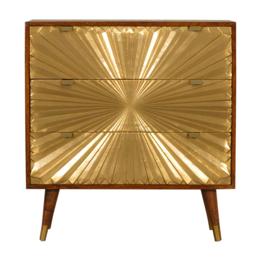 Manila Gold Chest of Drawers