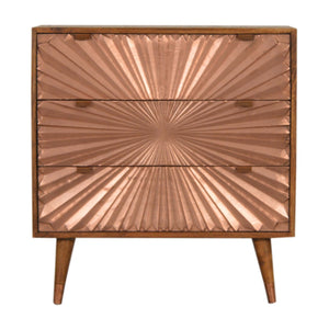 Manila Copper Chest of Drawers