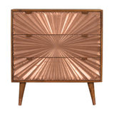 Manila Copper Chest of Drawers