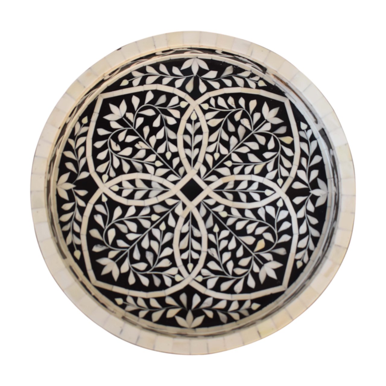 Inlay Tray Design End Table