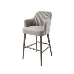 Chesley Barstool in Warm Grey Finish