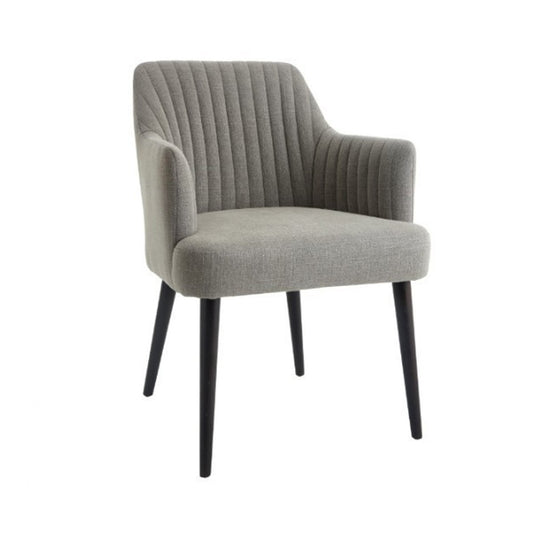 Chesley Armchair in Grey Linen