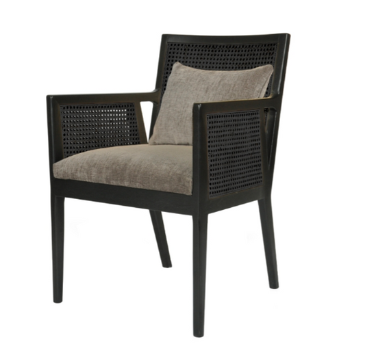 Sutton Black Finish Chair