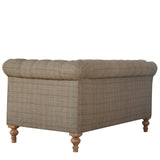 Chesterfield Multi Tweed Loveseat