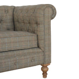 Chesterfield Multi Tweed Loveseat