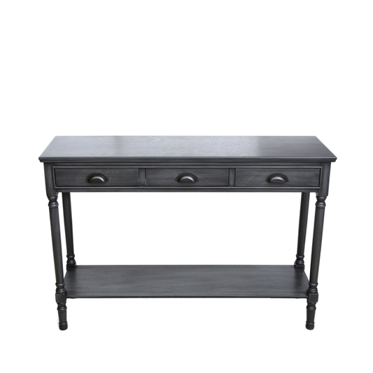 Delta Large Grey Console Table