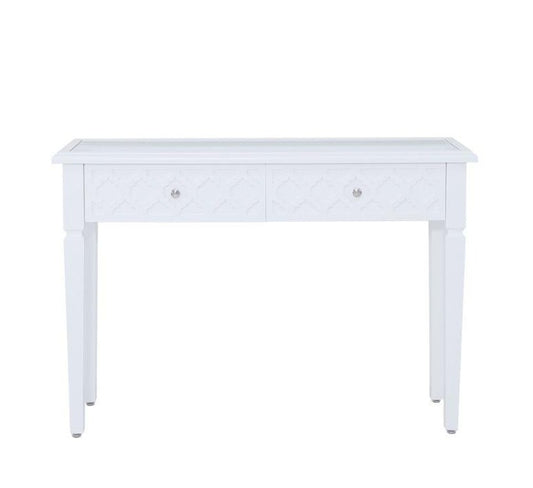 Casablanca White Console Table