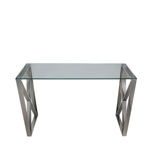 Zen Stainless Steel Console Table