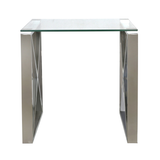 Zen Stainless Steel End Table