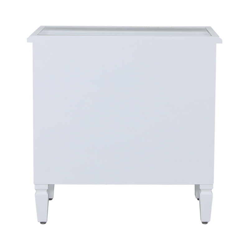 Casablanca White Chest Of Drawers