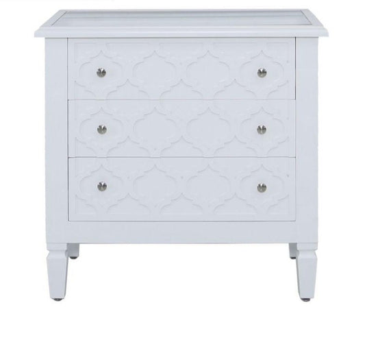 Casablanca White Chest Of Drawers