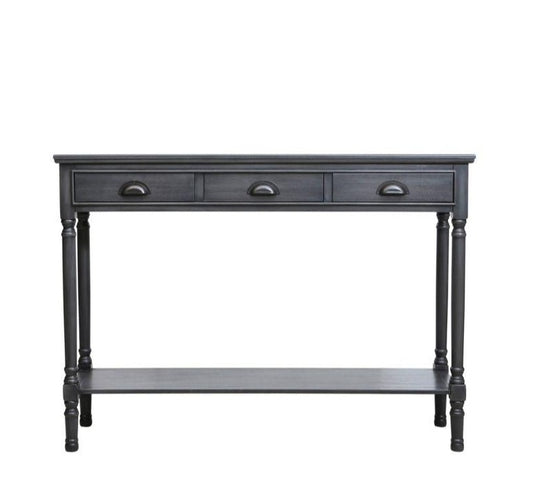 Delta Large Grey Console Table