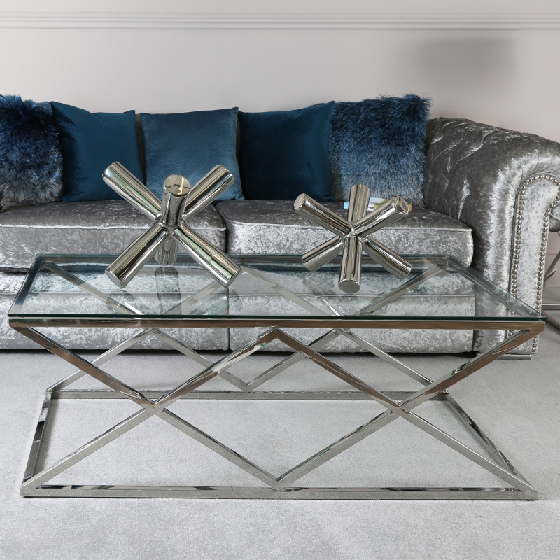 Imperial Silver Coffee Table