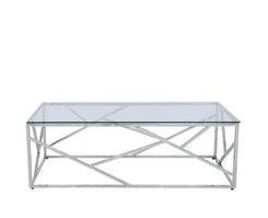 Stainless Steel Metal Coffee Table