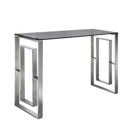 Lania Chrome Console Table