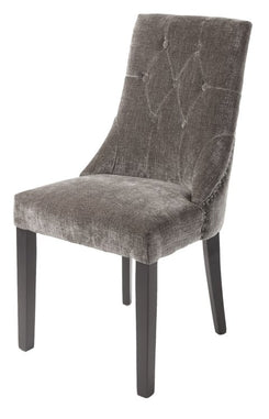 Andy Chair in Mouse Chenille Fabric